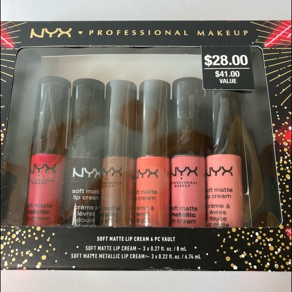 NYX Other - 🎉HP🎉 NYX  6 Soft Lip Cream Lipsticks NIB